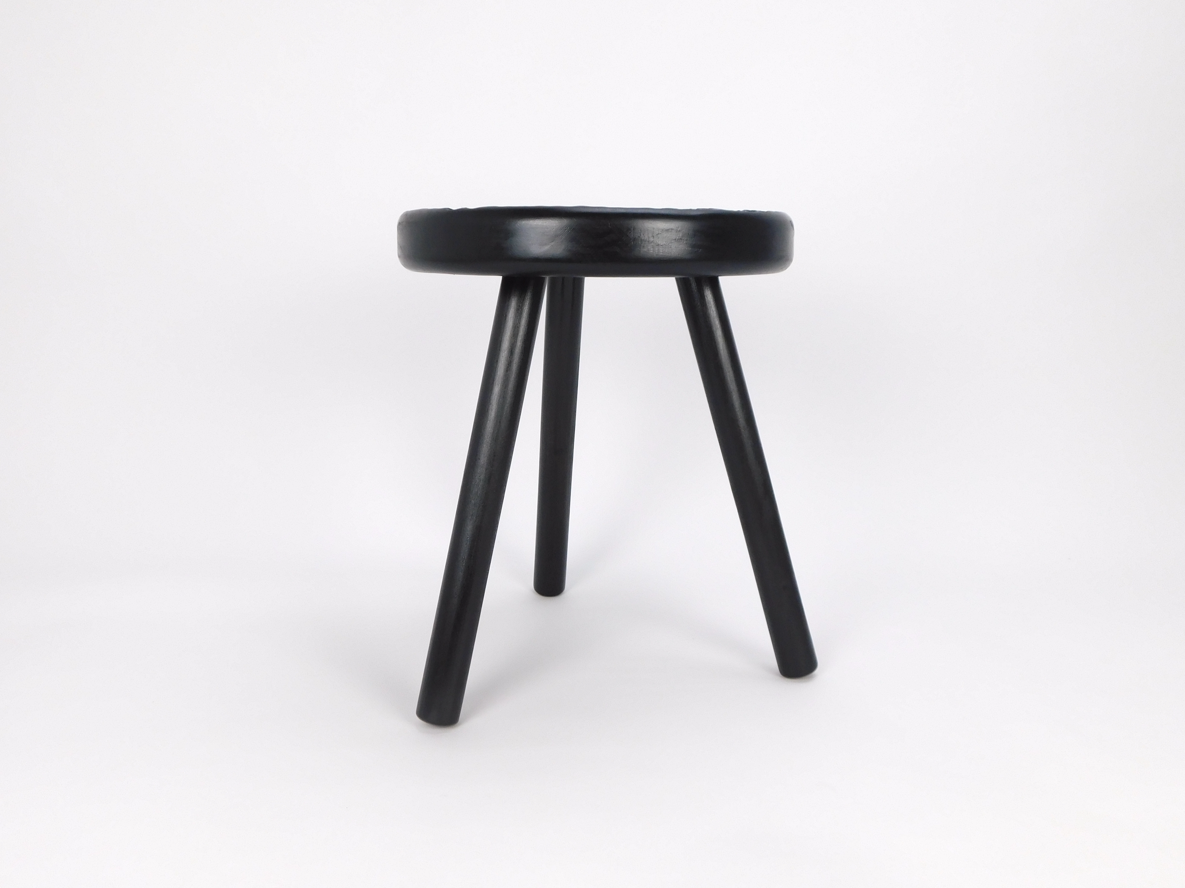 Stool Type1 Raindrop Black